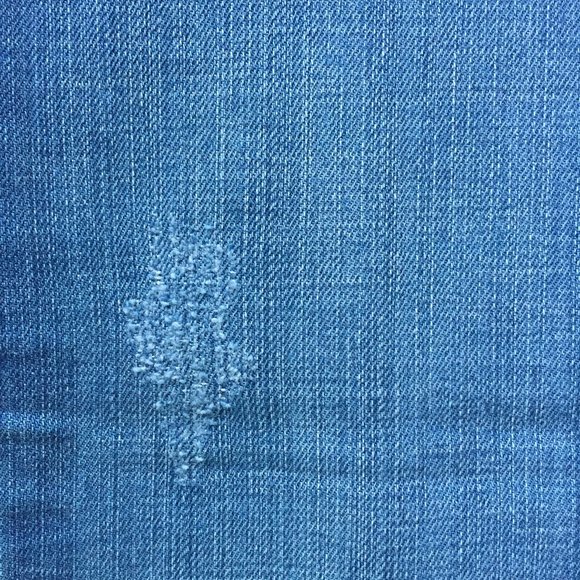 M&S Medium Wash Bootcut / Flare Cotton Comfy Y2K Jeans - Picture 9 of 12